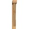 Ekena Millwork Traditional Block Rough Sawn Bracket w/ Offset Brace, Western Red Cedar, 6"W x 44"D x 44"H BKT0604X44X44TRA05RWR - alternate 2